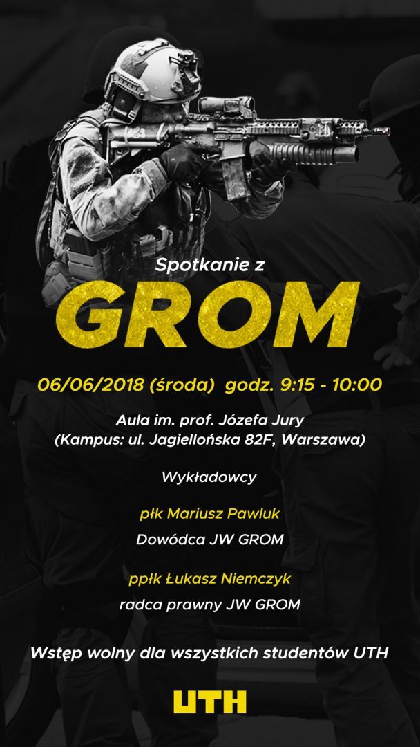 JW GROM w UTH!