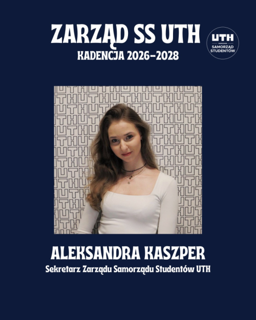 aleksandra kaszper sekretarz samorządu uth