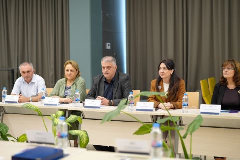 Galeria: Delegacja UTH w Georgian National University, obraz 4 z 9
