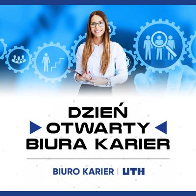 grafika Dnia Otwartego Biura Karier Uczelni Techniczno-Handlowej