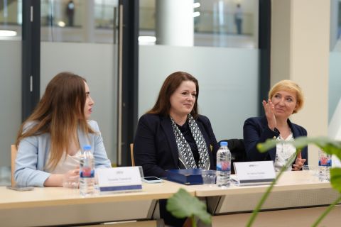 Galeria: Delegacja UTH w Georgian National University, obraz 1 z 9
