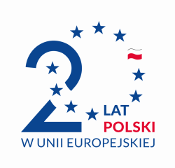 logo obchodów 20 lat Polski w Unii Europejskiej