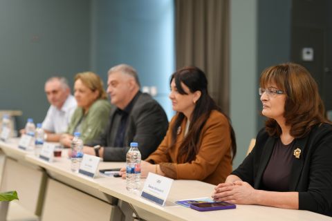 Galeria: Delegacja UTH w Georgian National University, obraz 9 z 9