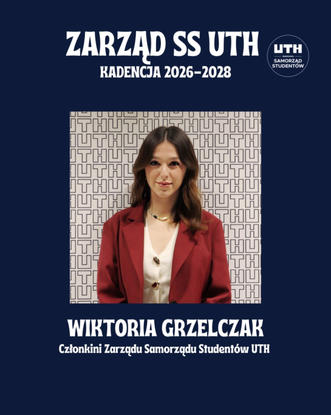 wiktoria grzelczak członkini zarządu samorządu uth