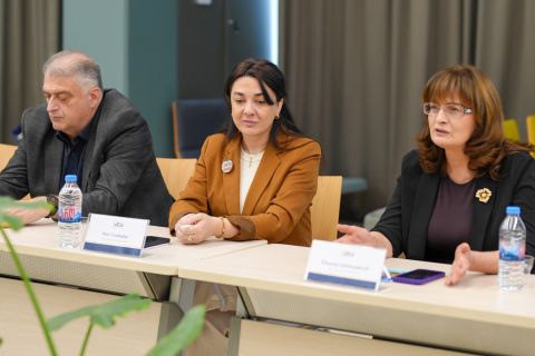 Galeria: Delegacja UTH w Georgian National University, obraz 2 z 9