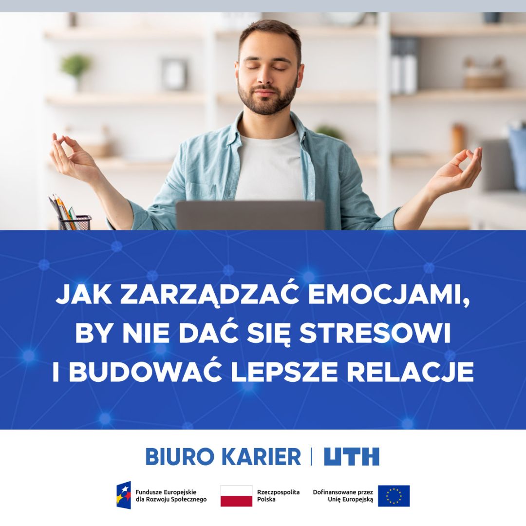 Grafika szkolenia - „Inteligencja emocjonalna w praktyce. Jak zarządzać emocjami, by nie dać się stresowi i budować lepsze relacje”