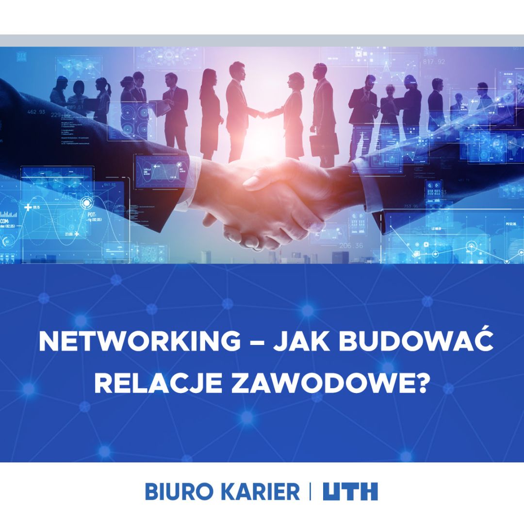 Grafika szkolenia - „Networking – jak budować relacje zawodowe?”