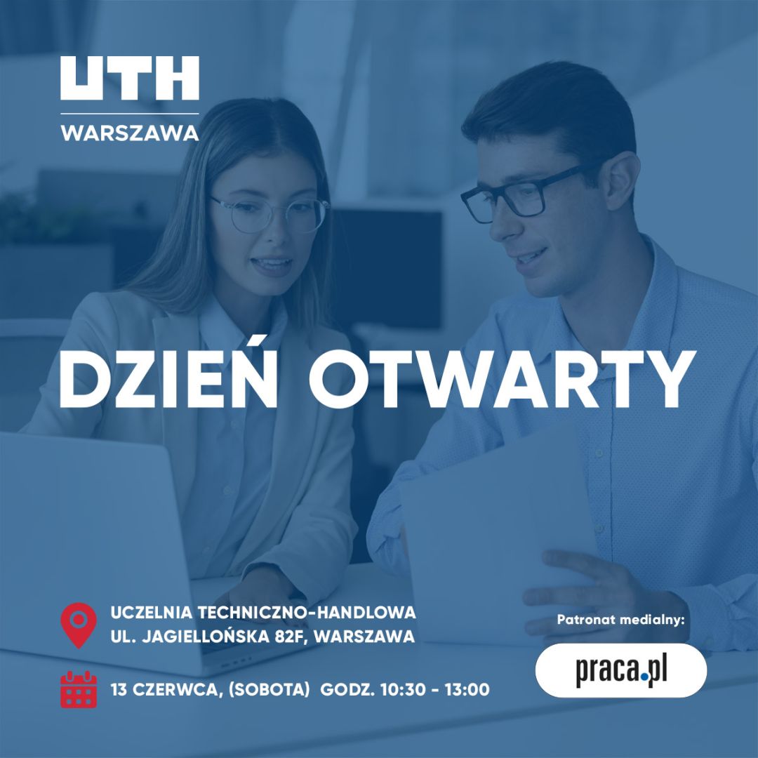 Grafika promocyjna studiów podyplomowych UTH