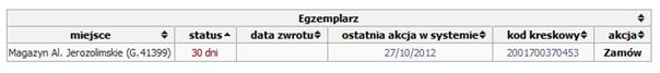 system biblioteczny UTH
