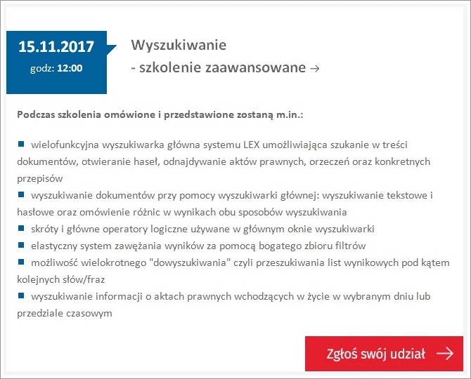 Szkolenie online: Wyszukiwanie - szkolenie zaawansowane