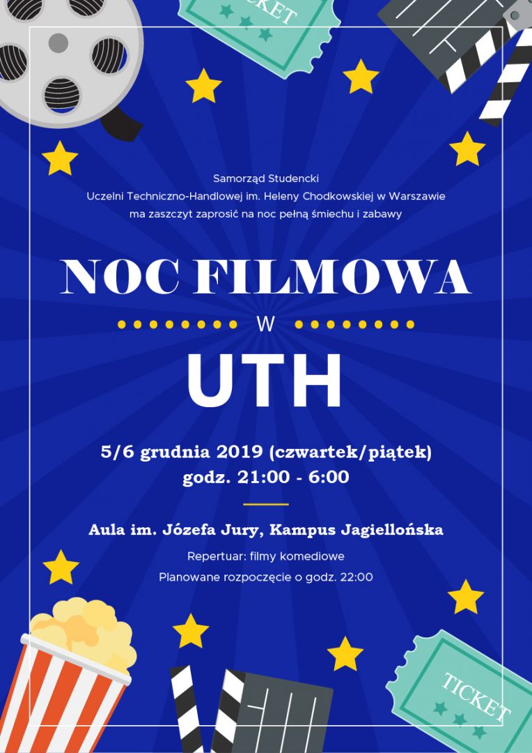plakat noc filmowa w uth (internet)