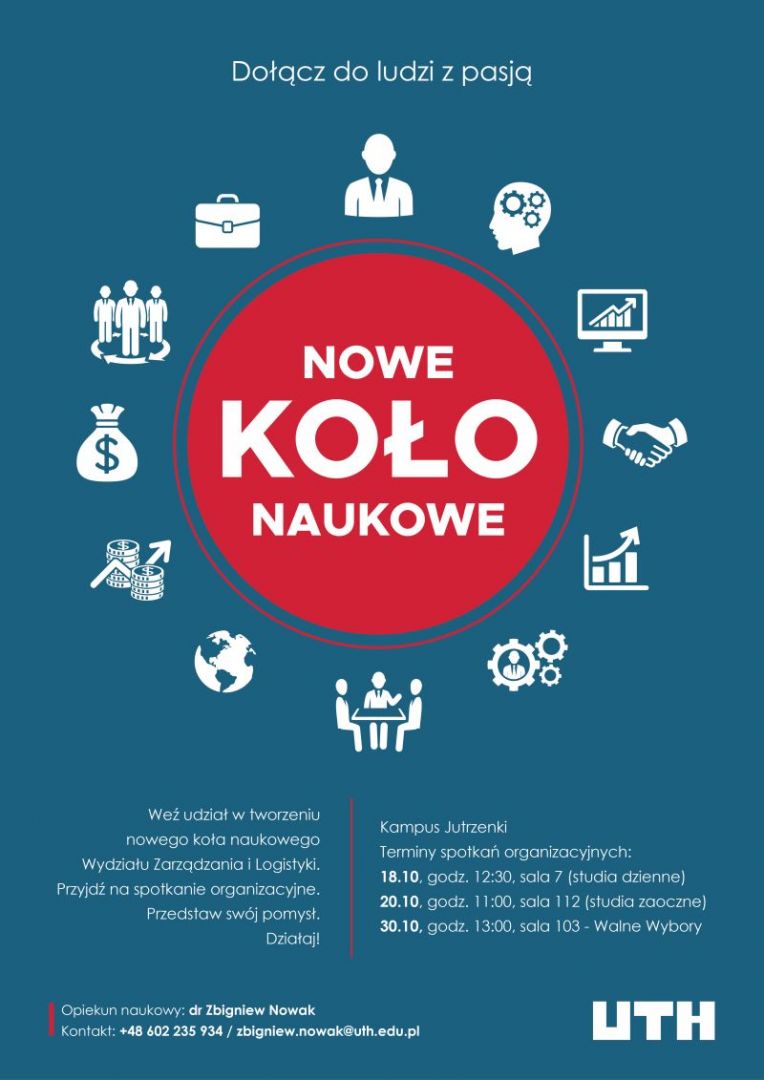 Nowe koło naukowe w UTH