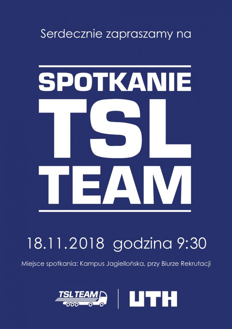 Spotkanie TSL Team 18.11 w UTH