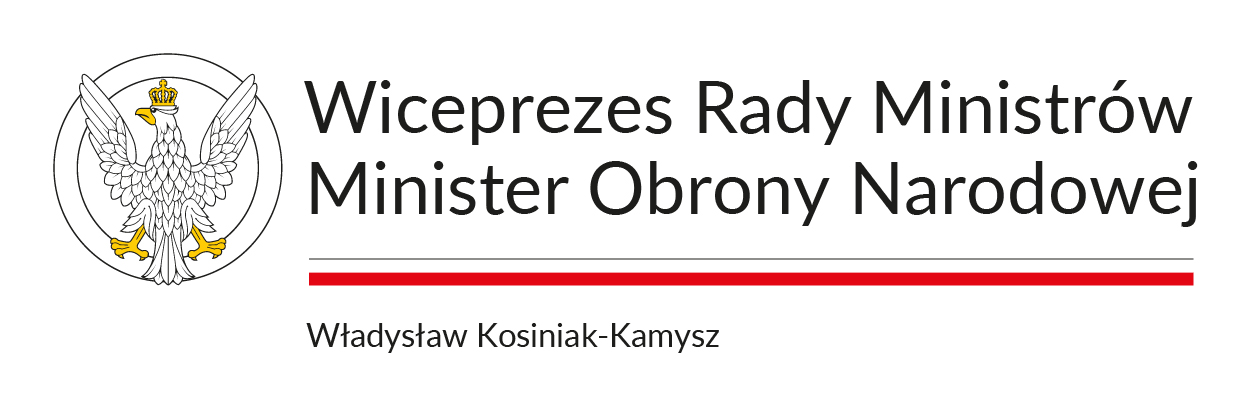 Logo Wiceprezesa Rady Ministrów i Ministra Obrony Narodowej